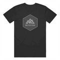 NP 26 HB Men's DryBlend T-Shirt | Black, Gravel, Sapphire - Nested Peak LLC