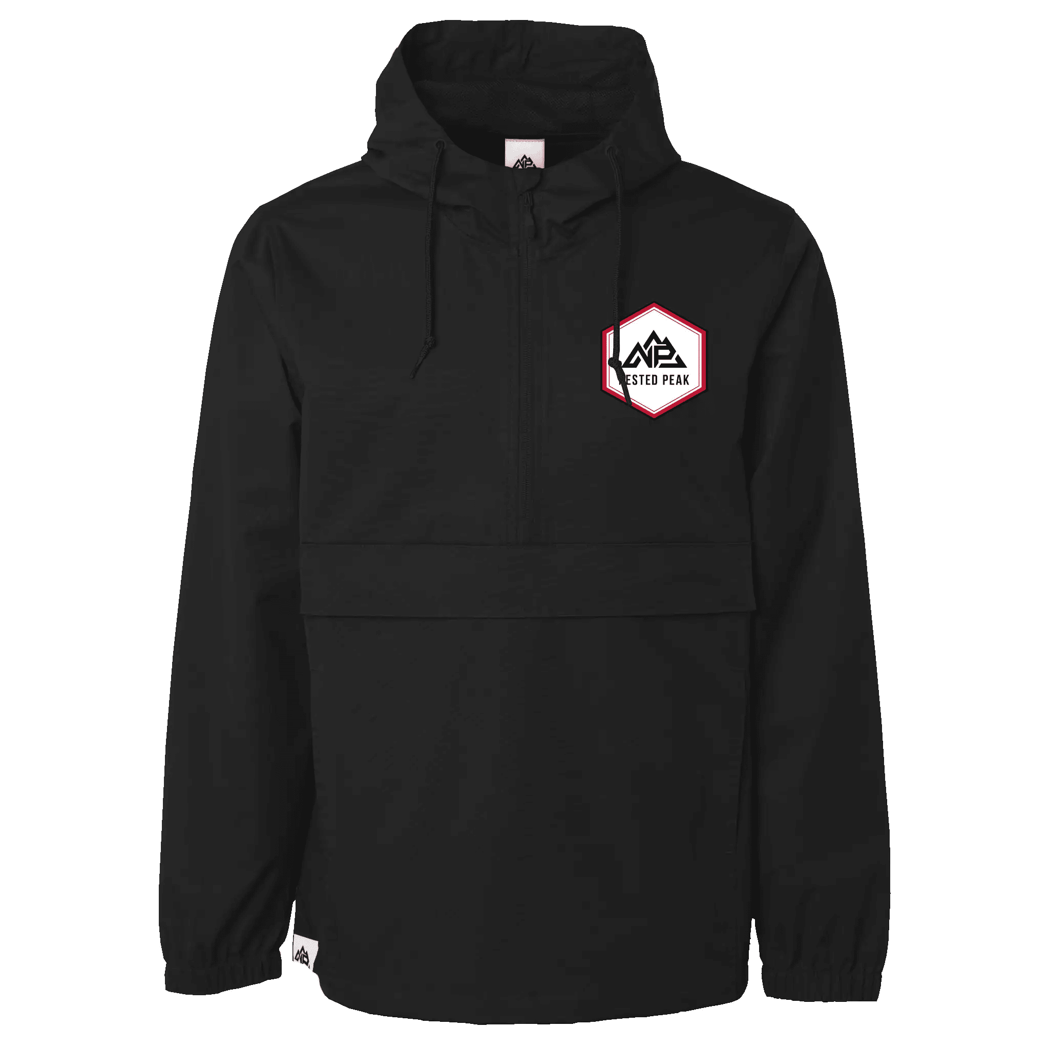 NP 26 Hex Men's Water Resistant Anorak Jacket | Graphite, Navy, Black - Nested Peak
