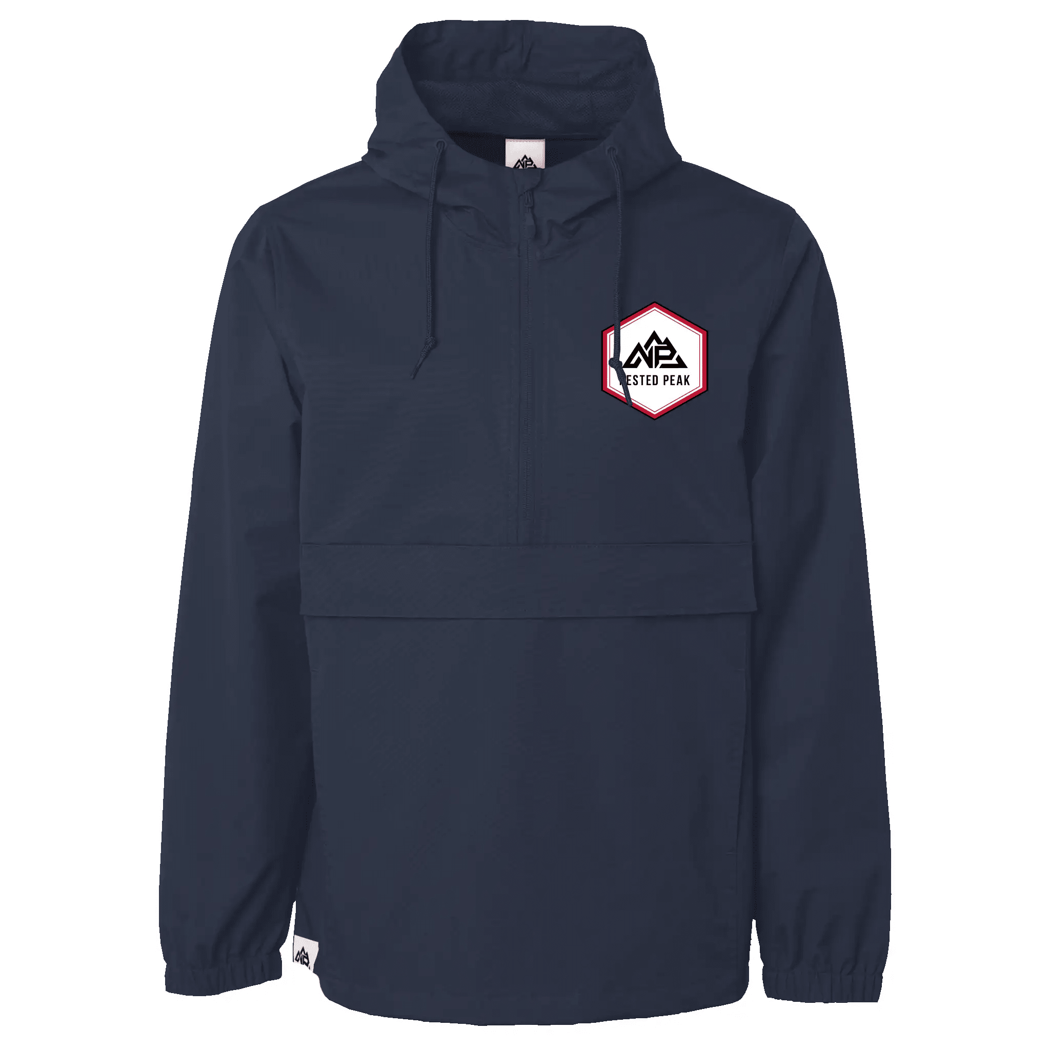NP 26 Hex Men's Water Resistant Anorak Jacket | Graphite, Navy, Black - Nested Peak