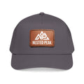 NP 26 Leather Patch Baseball Cap | Charcoal Grey, Royal, Red, Black, Dark Green, Khaki - Nested Peak LLC