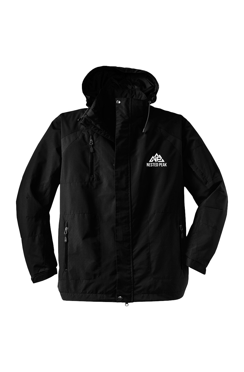 NP 26 Men's All Season Jacket | Black - Nested Peak LLC