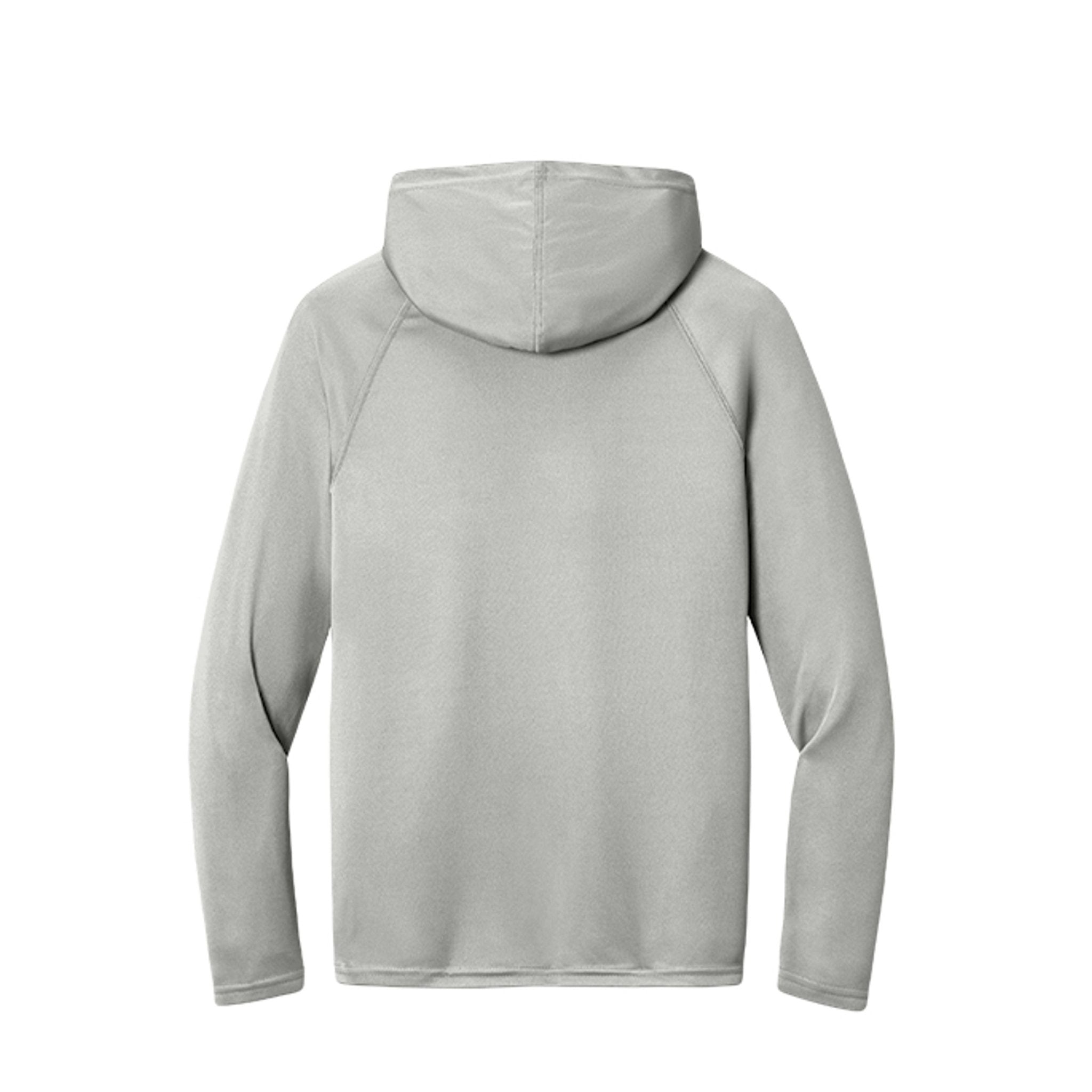 NP 26 Men's Badge Cooling Hooded Long-Sleeve | Silver, Scarlet, Pastel Blue, Navy, Graphite, Black - Nested Peak