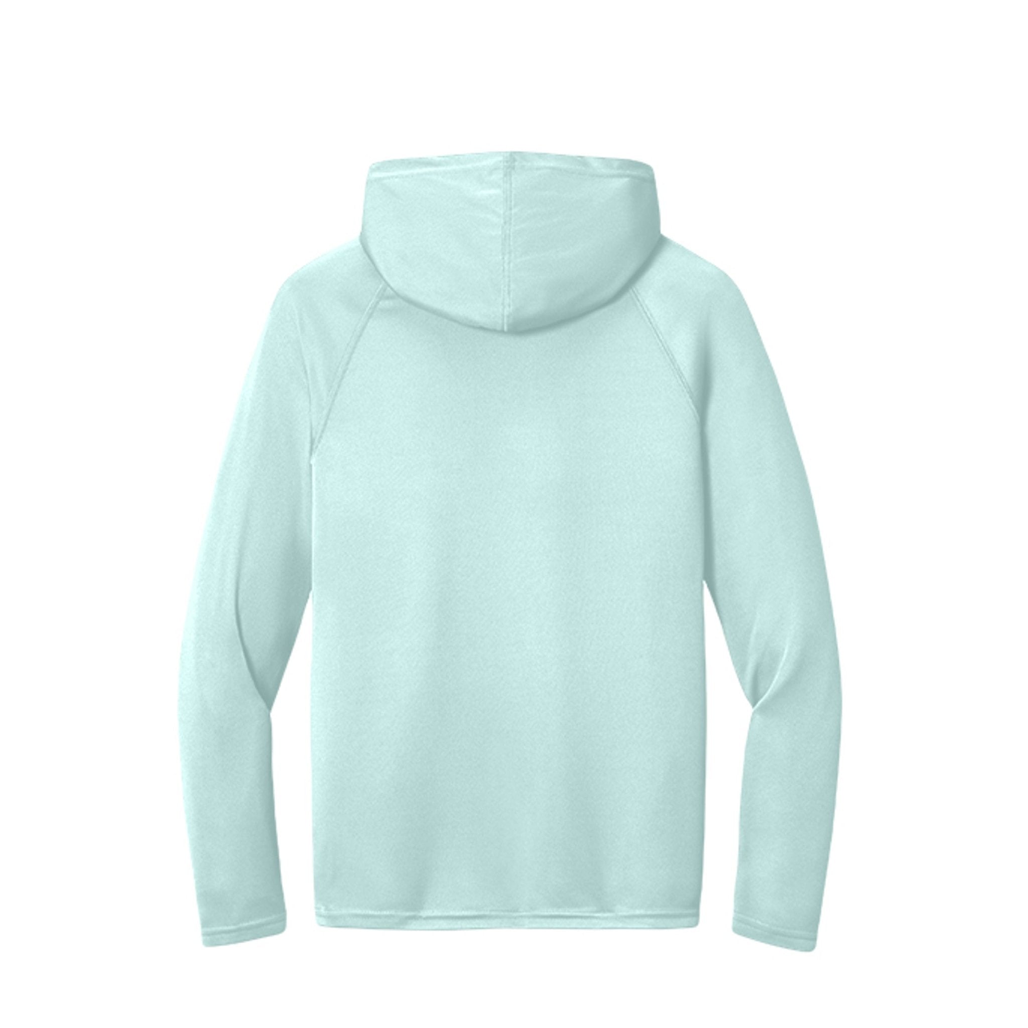 NP 26 Men's Badge Cooling Hooded Long-Sleeve | Silver, Scarlet, Pastel Blue, Navy, Graphite, Black - Nested Peak