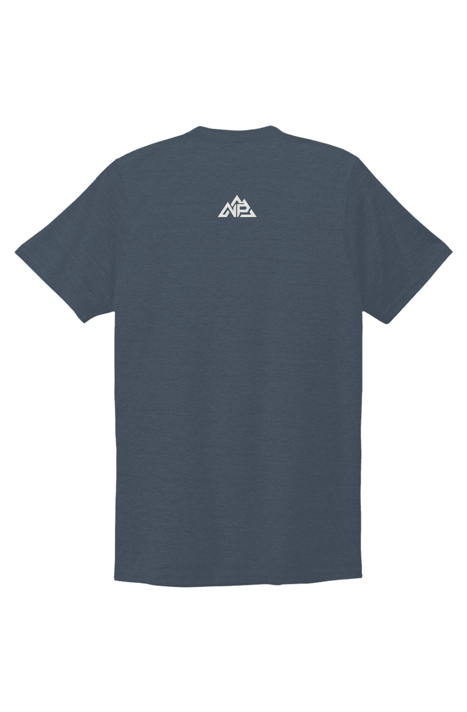 NP 26 Men's Bridge Tri-Blend V-Neck | Rebel Blue, Space Black, Aluminum Grey - Nested Peak