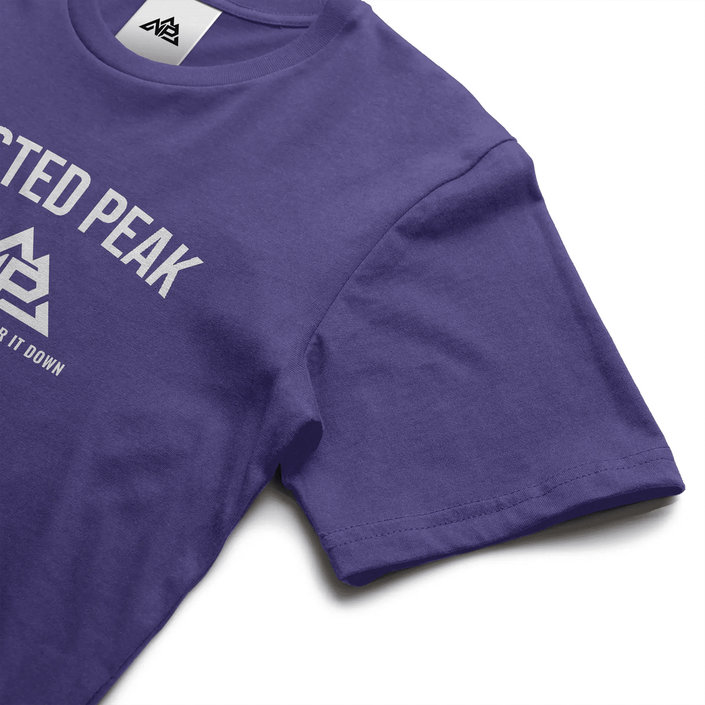 NP 26 Men's Center Perfect Tri Tee | New Navy, Purple Frost, Black - Nested Peak