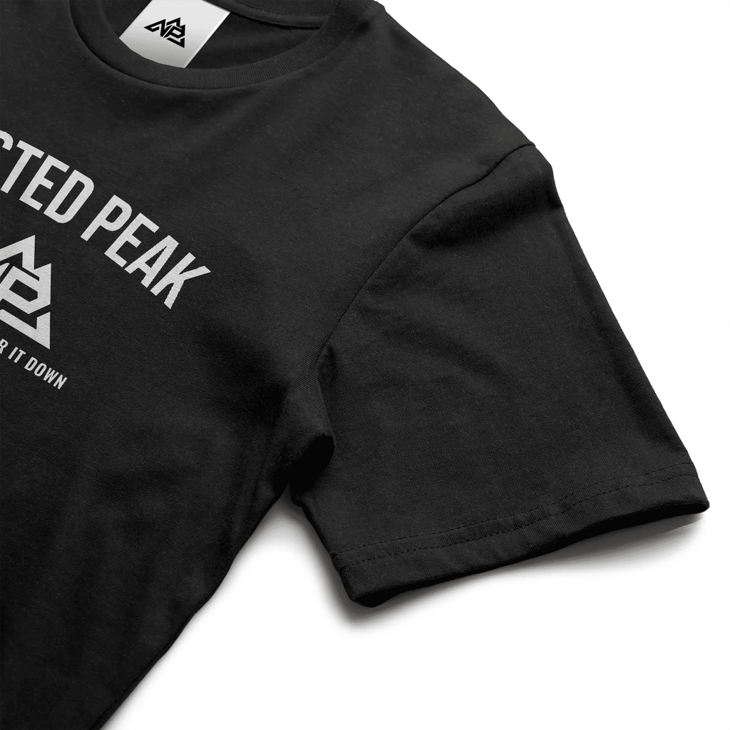 NP 26 Men's Center Perfect Tri Tee | New Navy, Purple Frost, Black - Nested Peak