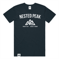 NP 26 Men's Center Perfect Tri Tee | New Navy, Purple Frost, Black - Nested Peak