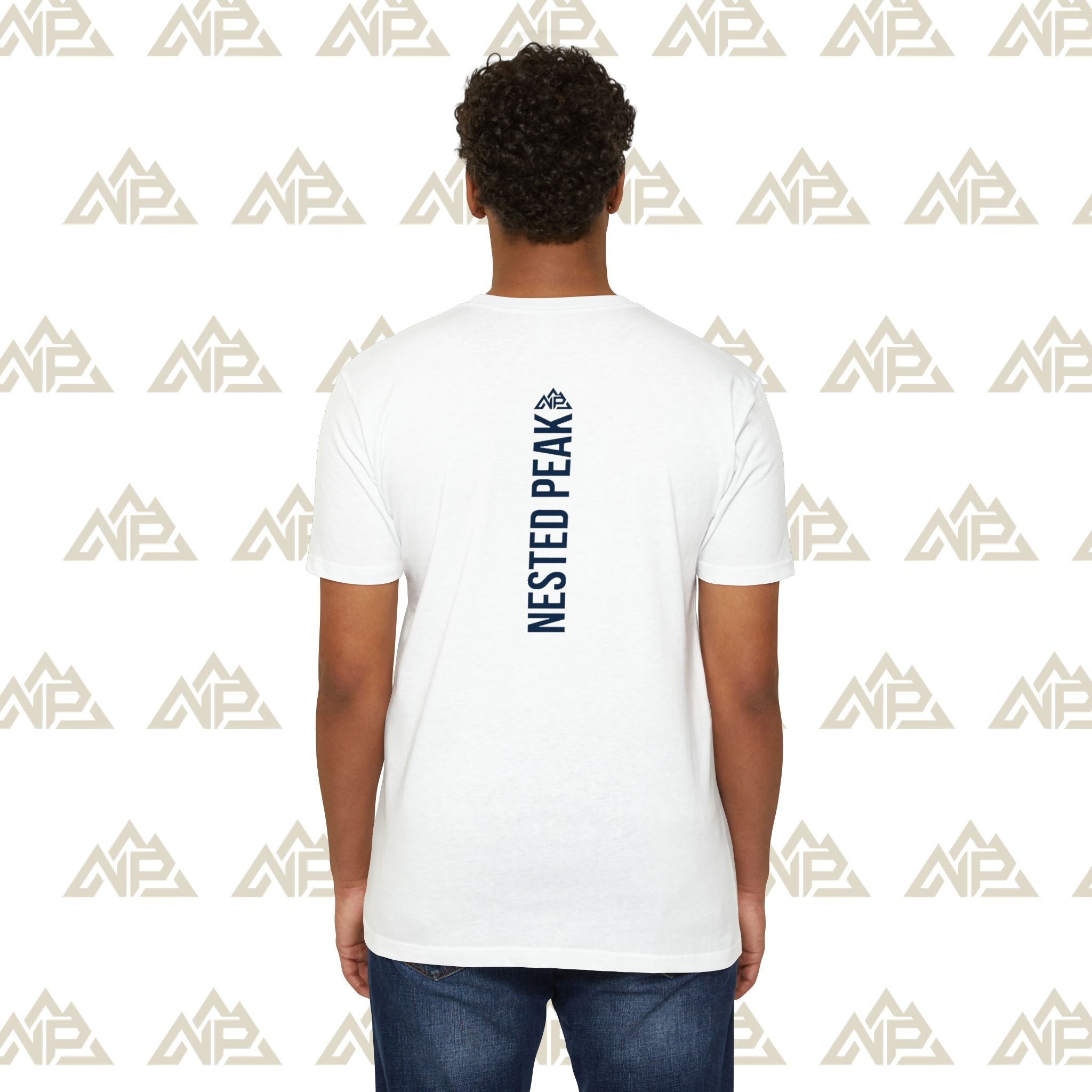 NP 26 Men's CVC Jersey T-Shirt | CVC Cream, CVC Silk, CVC Warm Gray, CVC White - Nested Peak