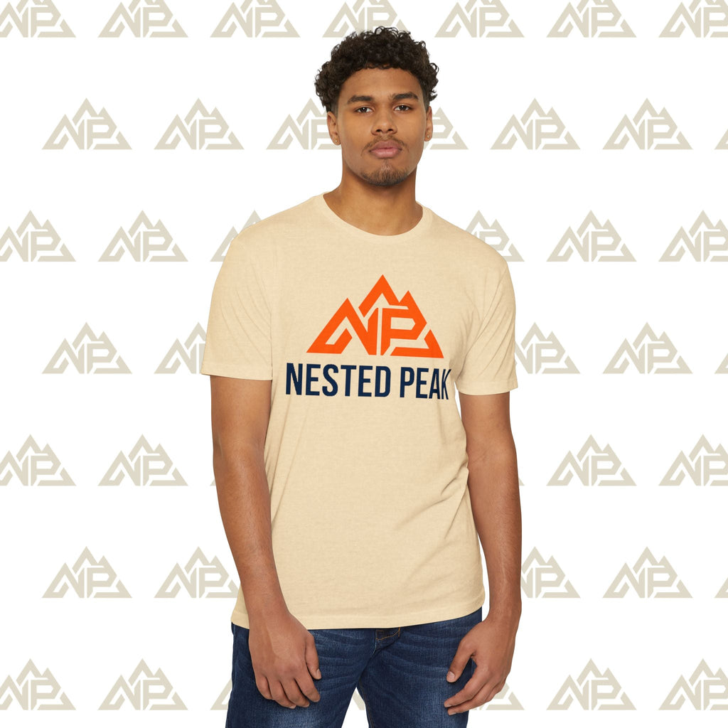 NP 26 Men's CVC Jersey T-Shirt | CVC Cream, CVC Silk, CVC Warm Gray, CVC White - Nested Peak