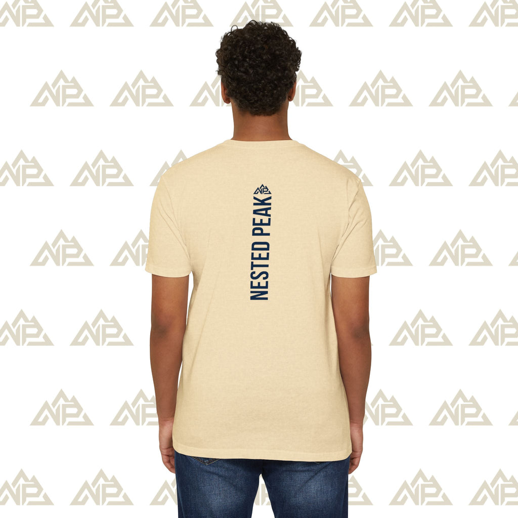 NP 26 Men's CVC Jersey T-Shirt | CVC Cream, CVC Silk, CVC Warm Gray, CVC White - Nested Peak