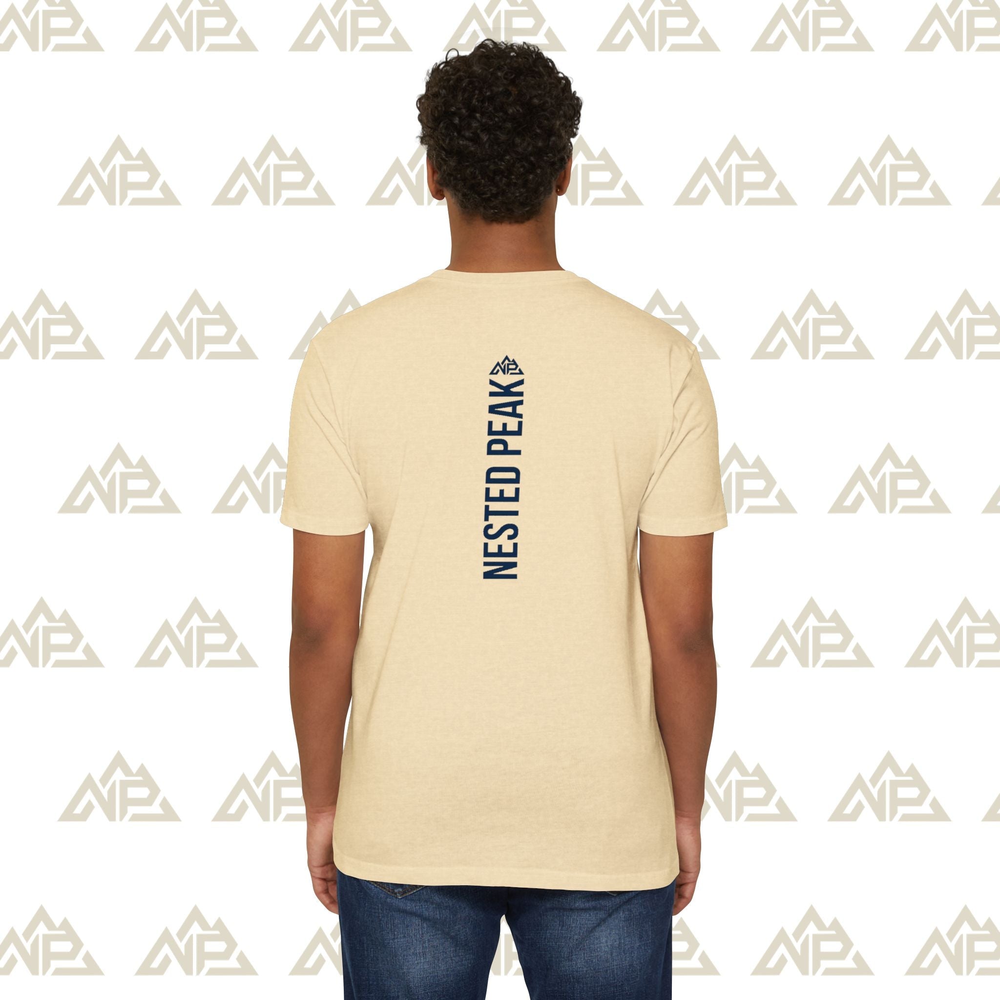 NP 26 Men's CVC Jersey T-Shirt | CVC Cream, CVC Silk, CVC Warm Gray, CVC White - Nested Peak