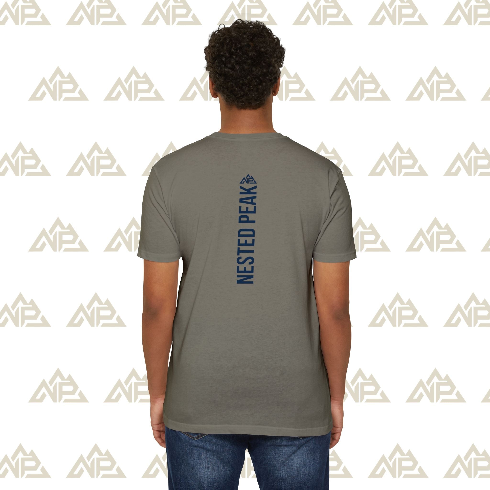 NP 26 Men's CVC Jersey T-Shirt | CVC Cream, CVC Silk, CVC Warm Gray, CVC White - Nested Peak