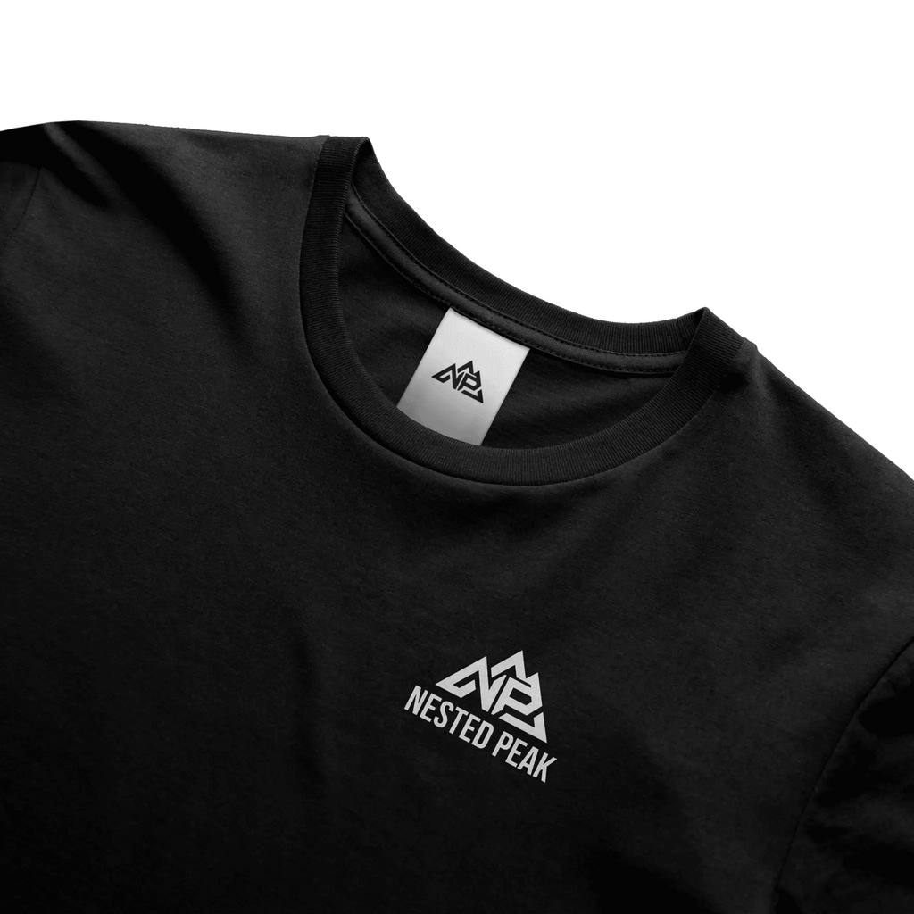 NP 26 Men's Dry Blend Short Sleeve T-Shirt | Kelly, Black, Navy - Nested Peak