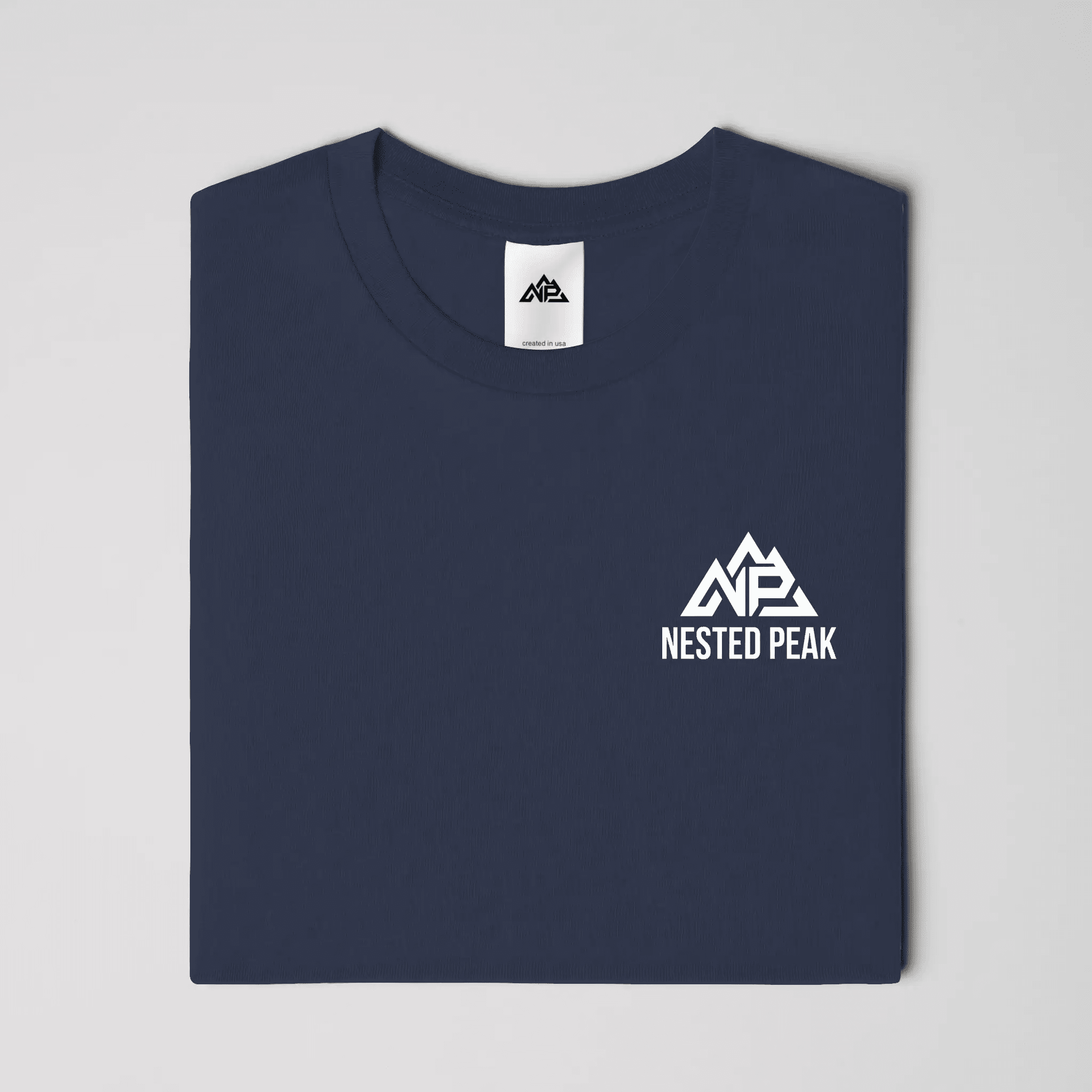 NP 26 Men's Dry Blend Short Sleeve T-Shirt | Kelly, Black, Navy - Nested Peak