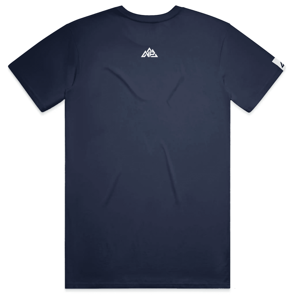 NP 26 Men's Dry Blend Short Sleeve T-Shirt | Kelly, Black, Navy - Nested Peak