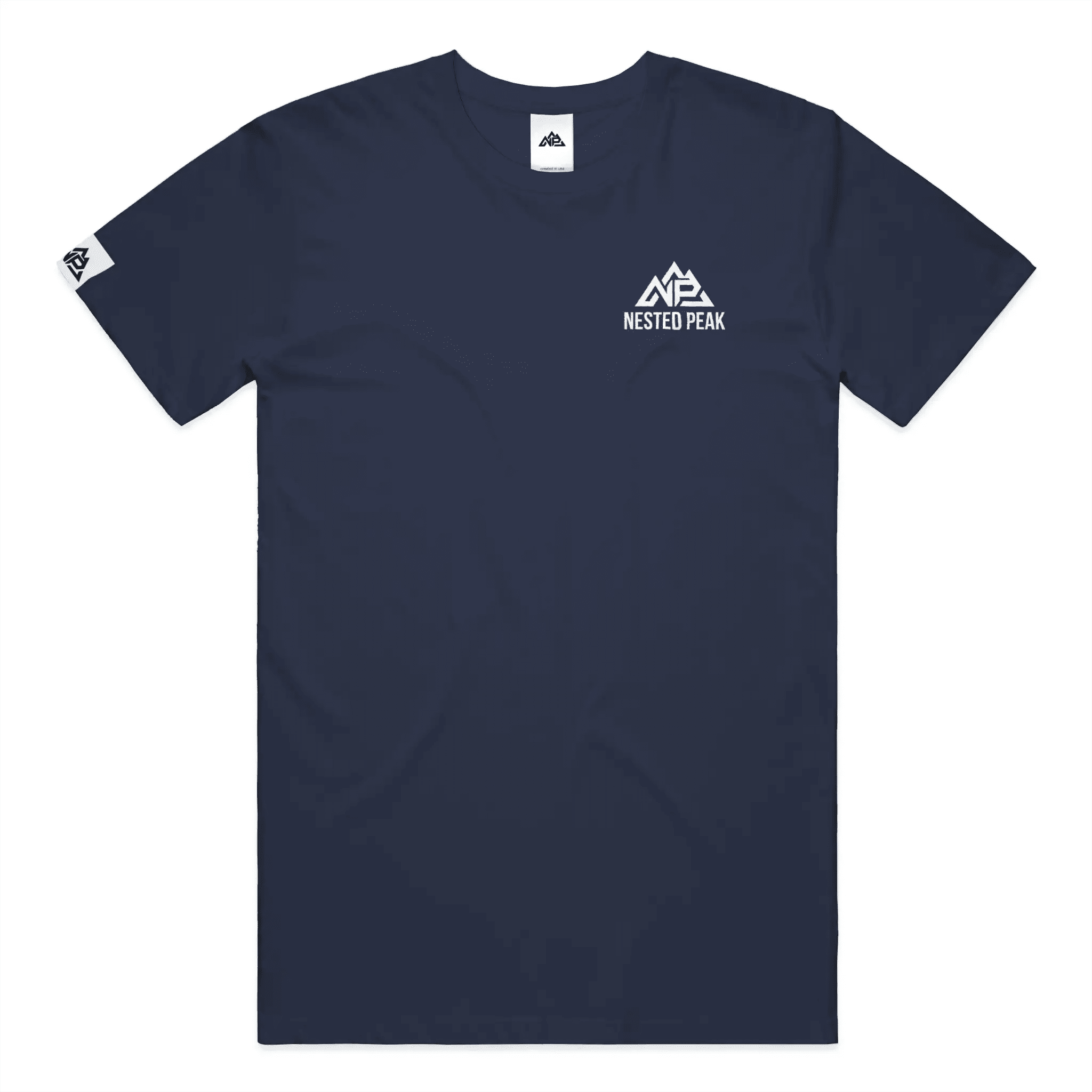 NP 26 Men's Dry Blend Short Sleeve T-Shirt | Kelly, Black, Navy - Nested Peak
