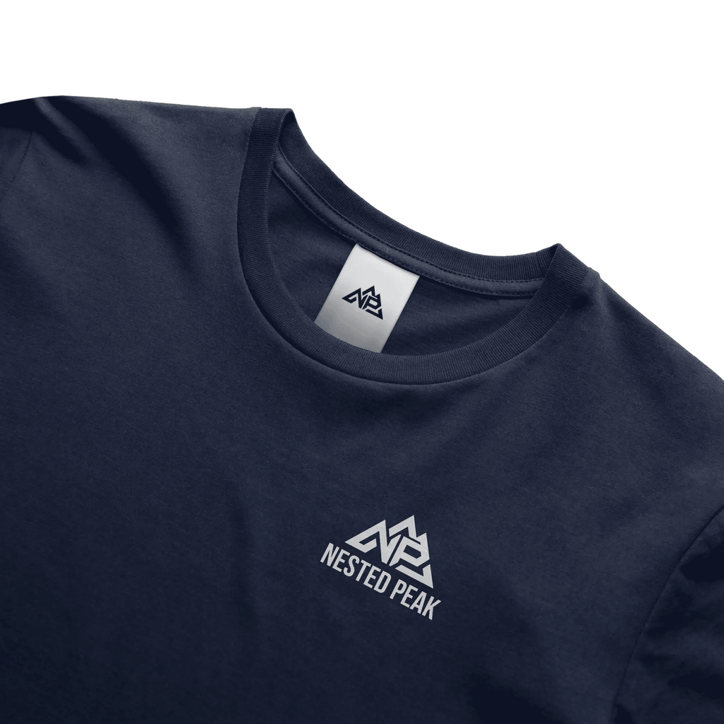 NP 26 Men's Dry Blend Short Sleeve T-Shirt | Kelly, Black, Navy - Nested Peak