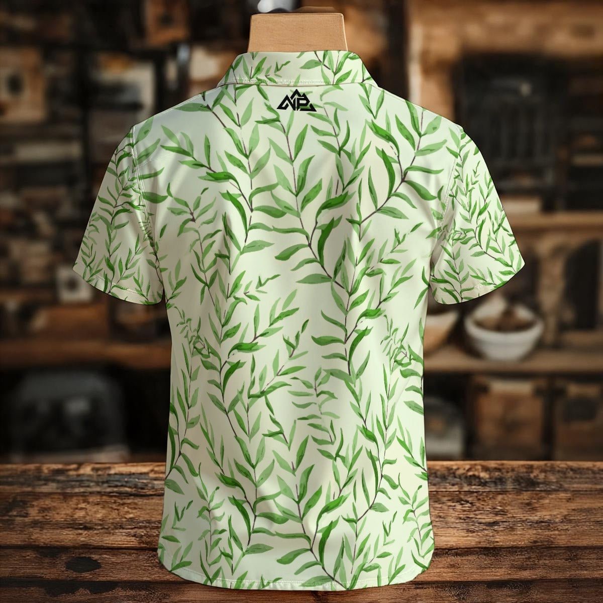 NP 26 Men's Henley Shirt | White - Nested Peak