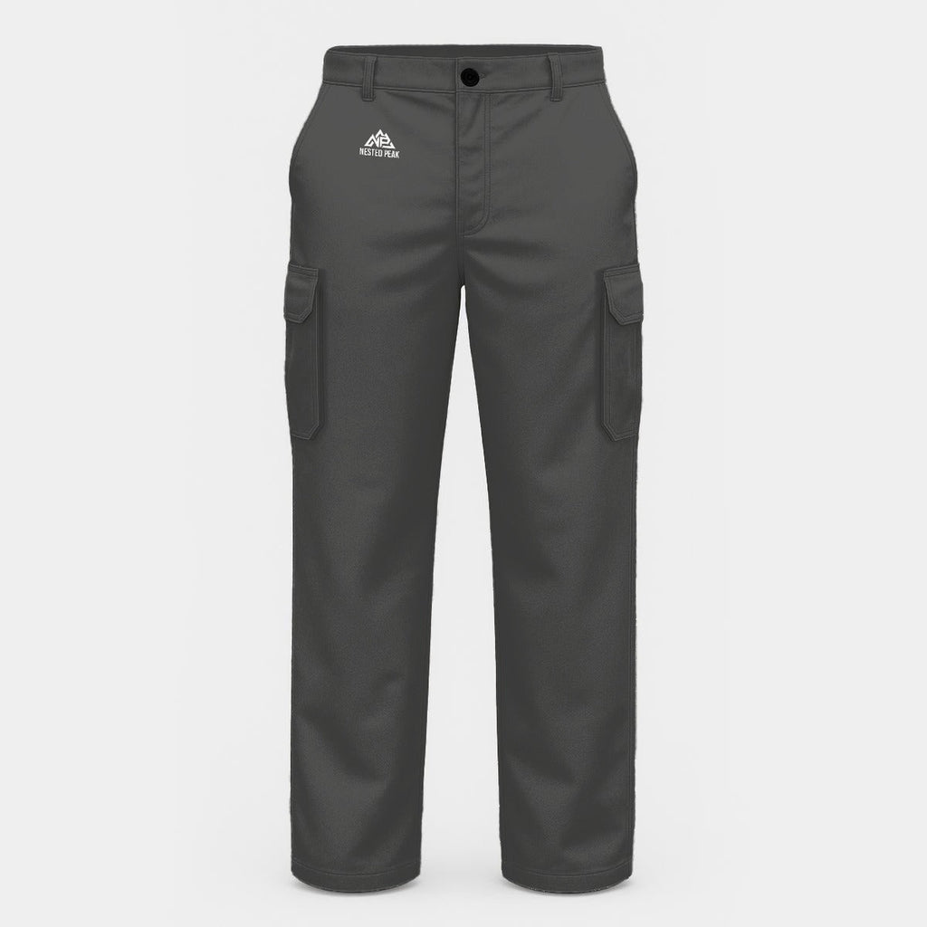 NP 26 Men's Hiking Cargo Pants | Dark Gray - Nested Peak LLC