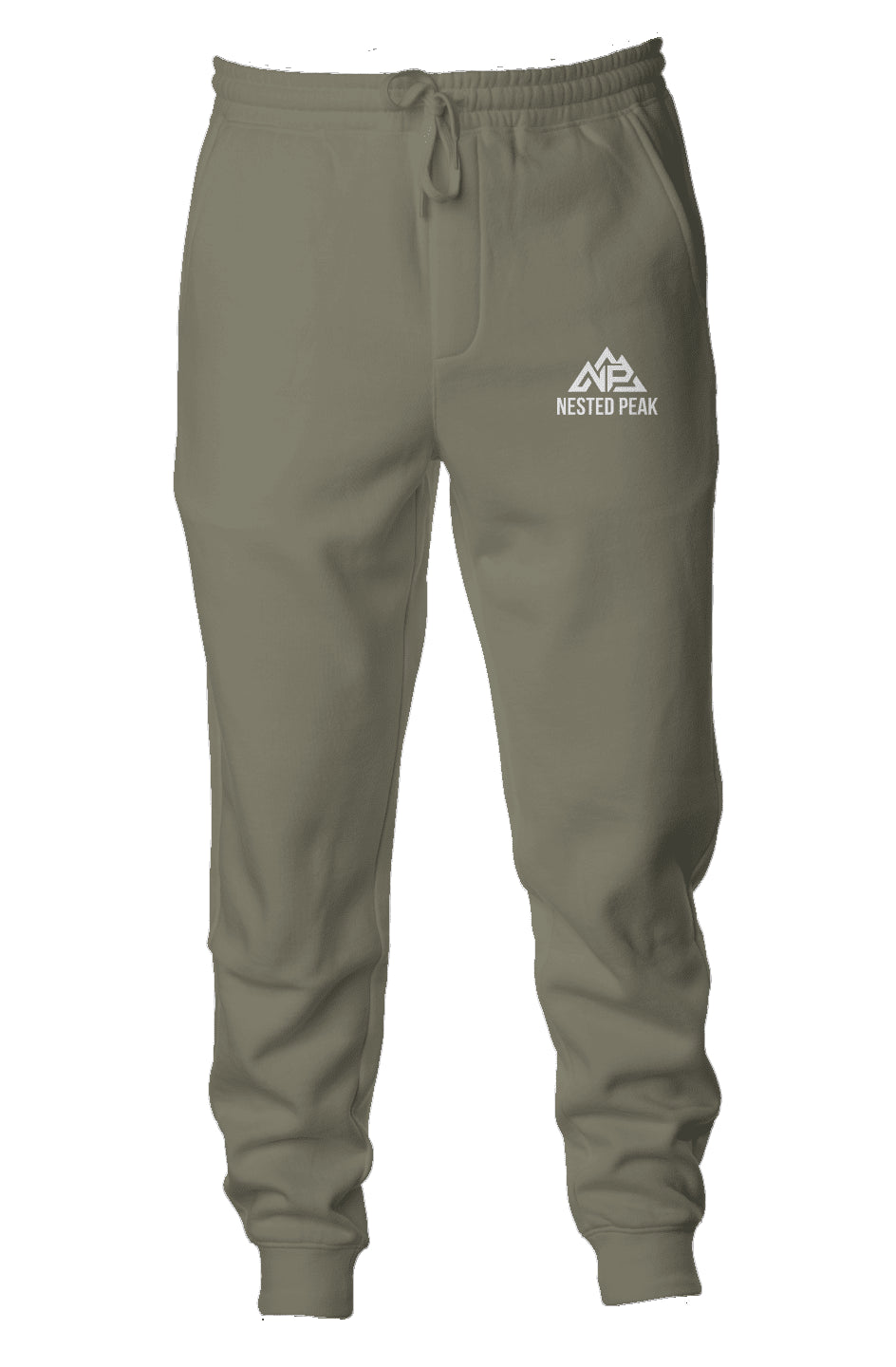 NP 26 Men's Midweight Fleece Joggers | Black, Classic Navy, Army - Nested Peak