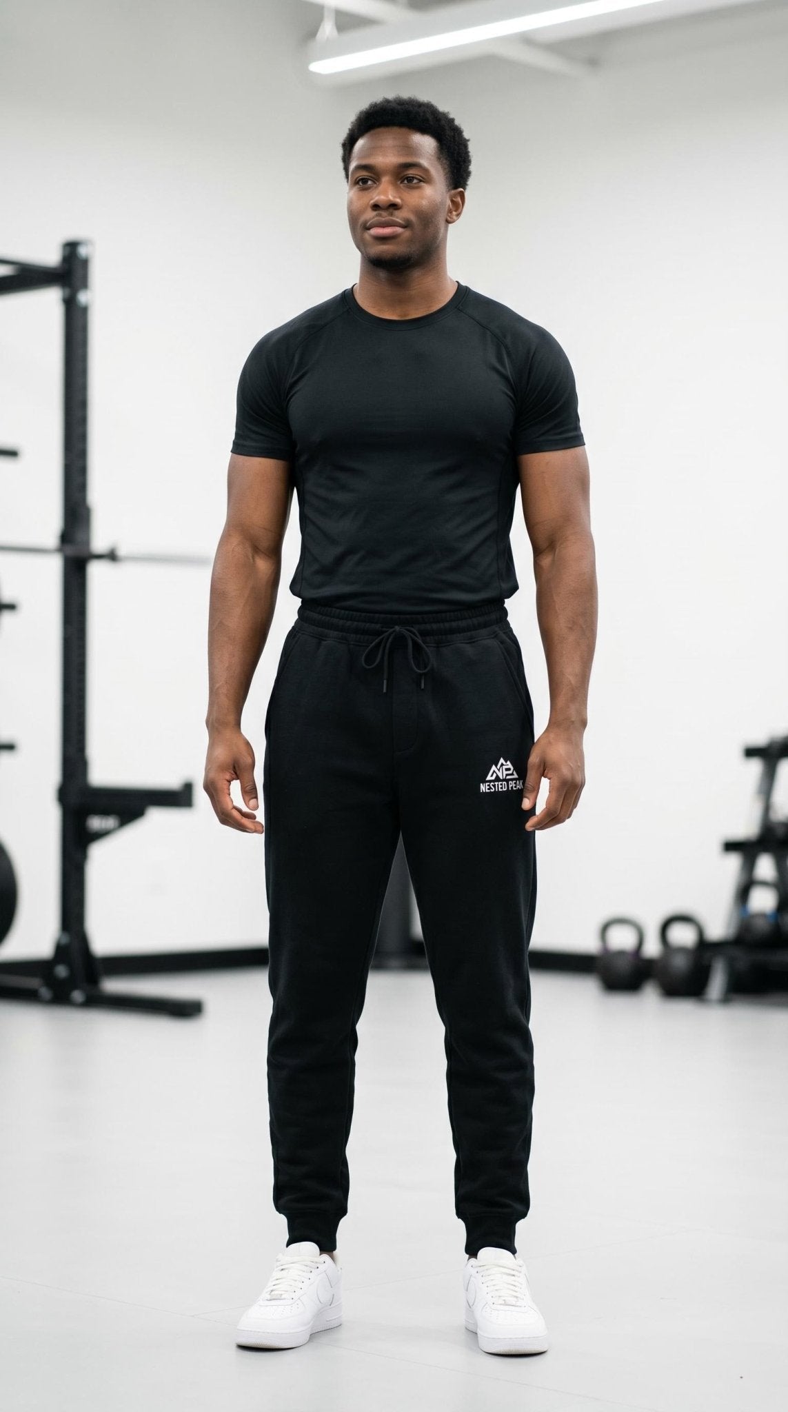 NP 26 Men's Midweight Fleece Joggers | Black, Classic Navy, Army - Nested Peak