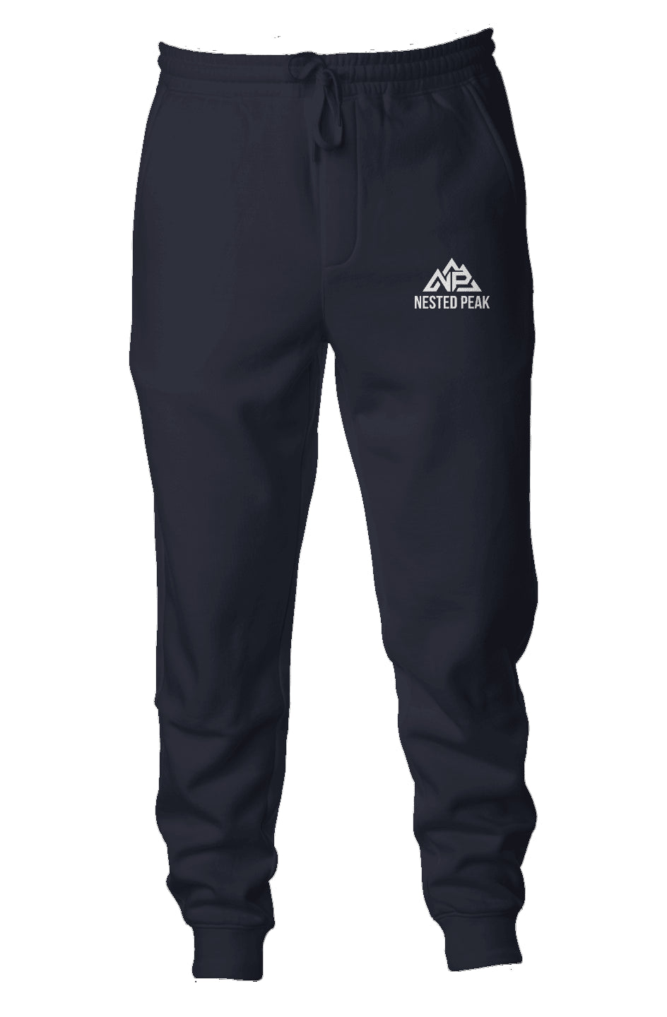 NP 26 Men's Midweight Fleece Joggers | Black, Classic Navy, Army - Nested Peak