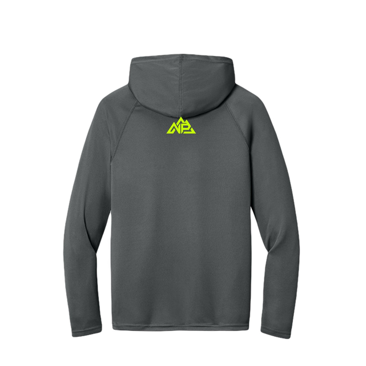 NP 26 Men's Neon Performance Hoodie | Silver, Scarlet, Pastel Blue, Navy, Graphite, Black - Nested Peak