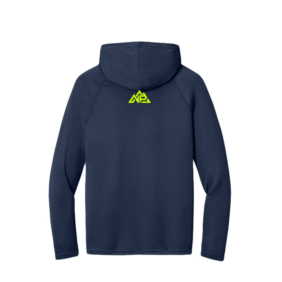 NP 26 Men's Neon Performance Hoodie | Silver, Scarlet, Pastel Blue, Navy, Graphite, Black - Nested Peak
