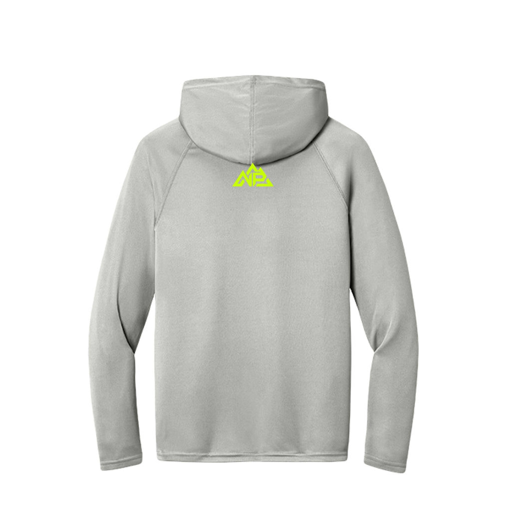 NP 26 Men's Neon Performance Hoodie | Silver, Scarlet, Pastel Blue, Navy, Graphite, Black - Nested Peak