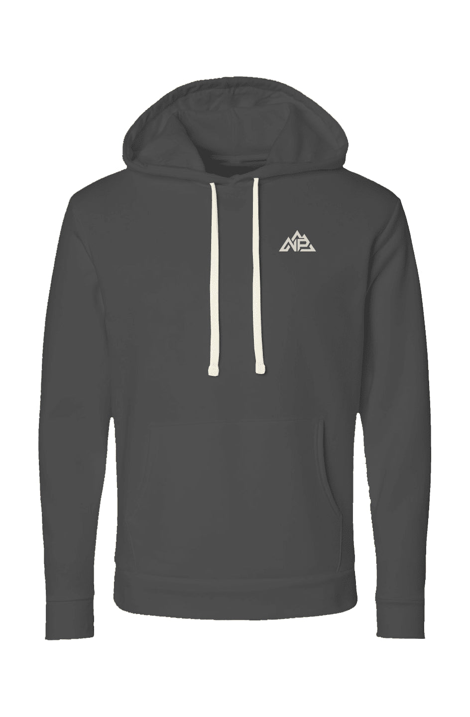 NP 26 Men's Santa Barbara Hoodie | Lead Grey, Heavy Metal, Shiitake - Nested Peak