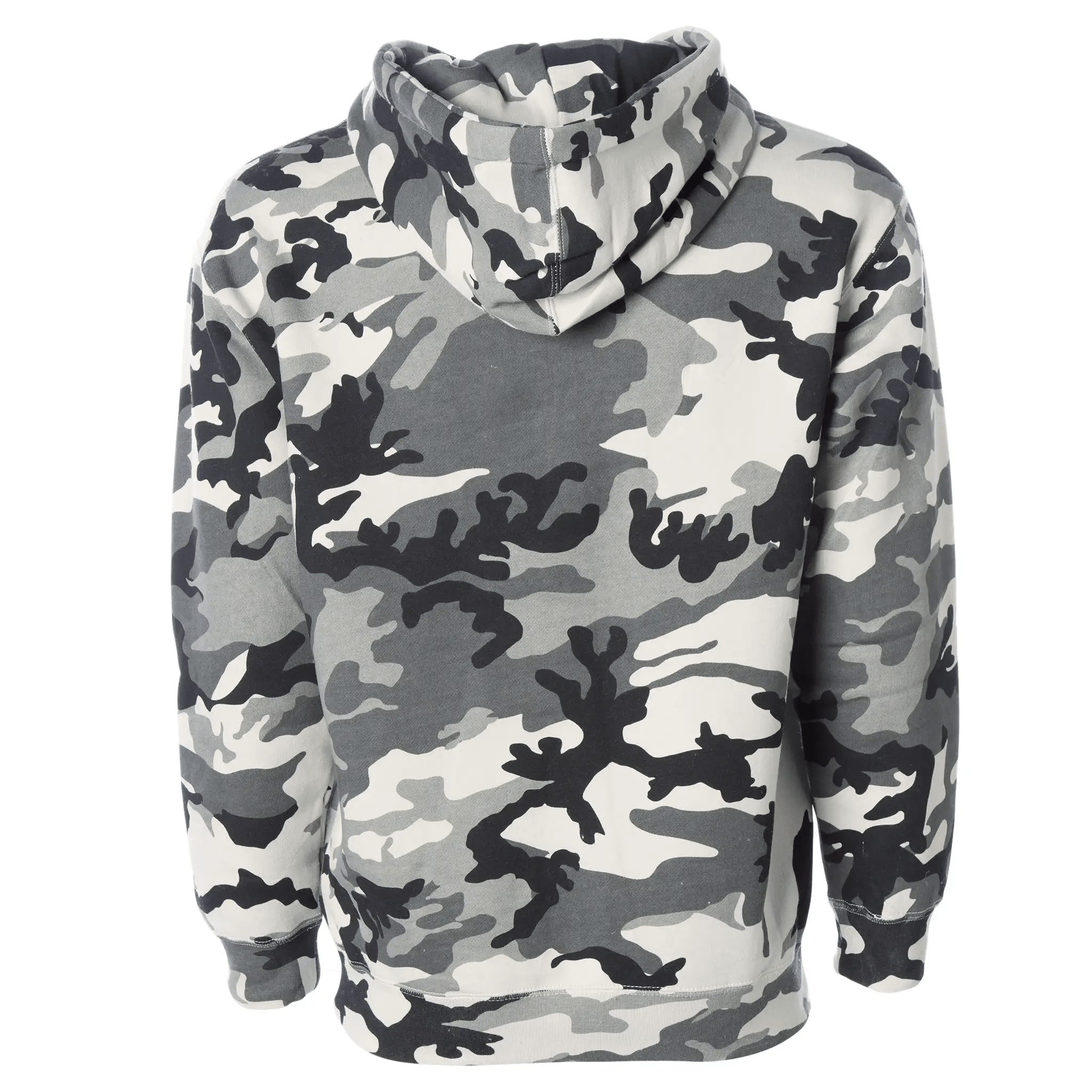 NP 26 Men's Snow Camo Heavyweight Hoodie | Snow Camo - Nested Peak
