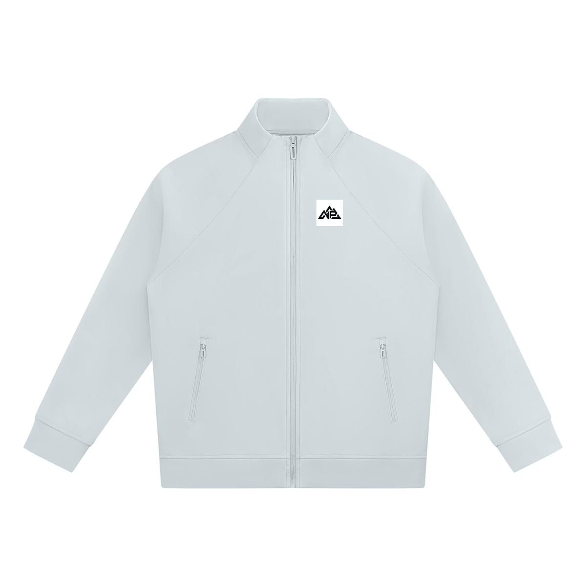 NP 26 Men's Stand Collar Jacket | Light Blue, Black, Navy Blue - Nested Peak LLC