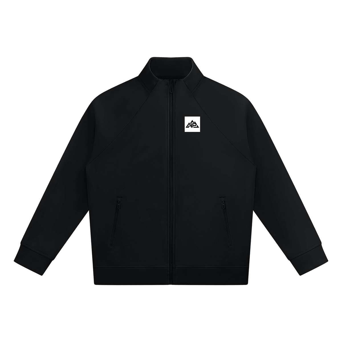 NP 26 Men's Stand Collar Jacket | Light Blue, Black, Navy Blue - Nested Peak LLC