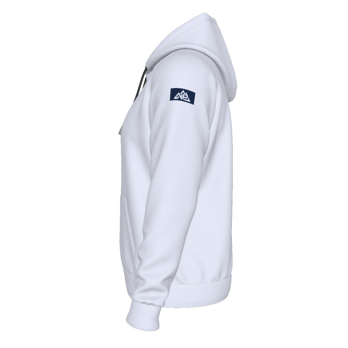 NP 26 Men's Thicken Pullover Hoodie | White - Nested Peak LLC