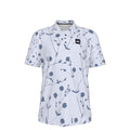 NP 26 Men's UV Protection Polo Shirt | White - Nested Peak LLC
