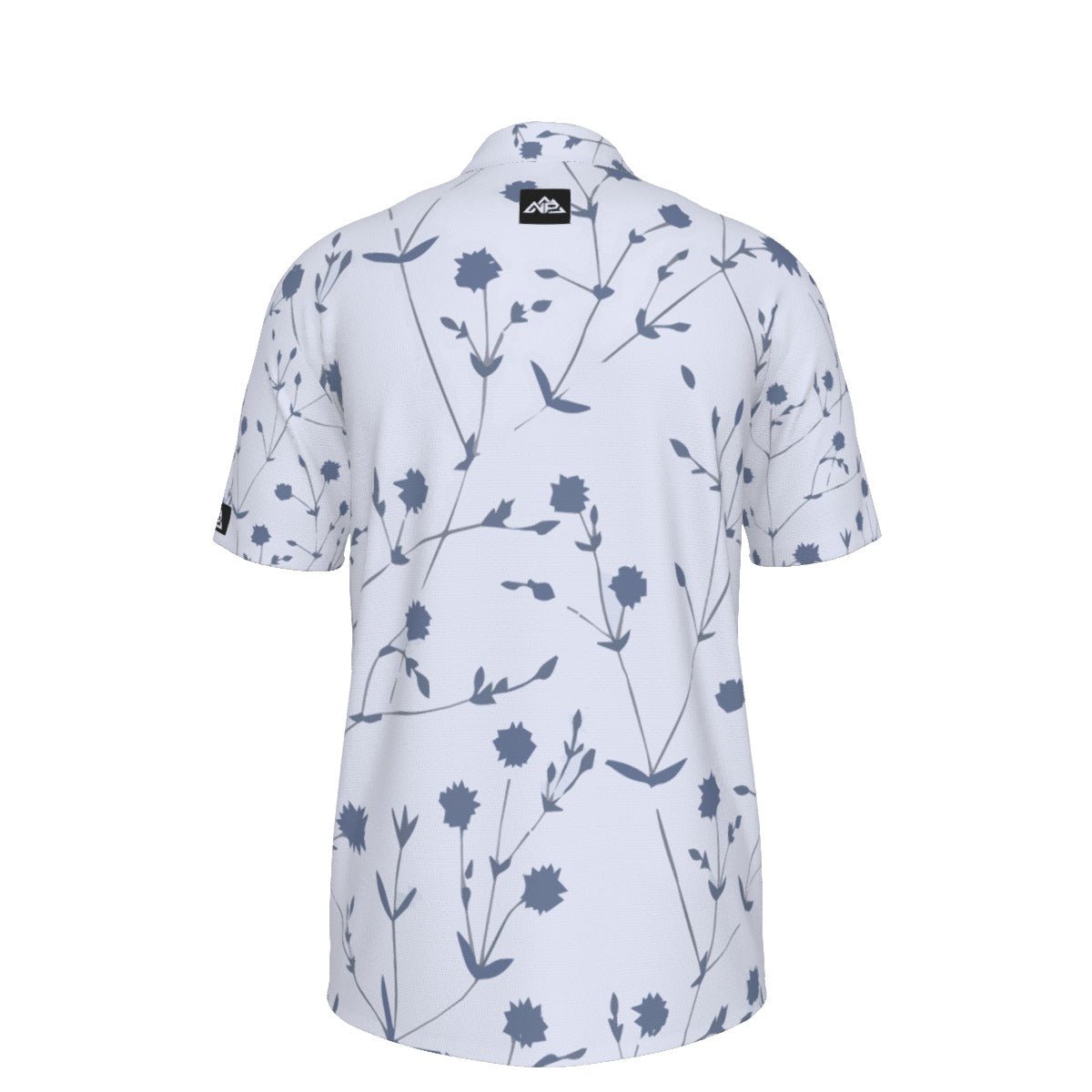 NP 26 Men's UV Protection Polo Shirt | White - Nested Peak LLC