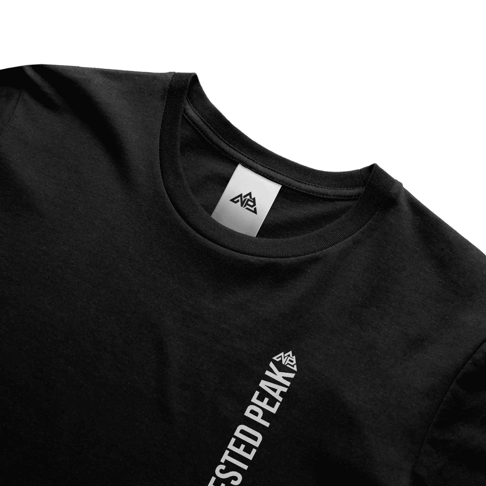 NP 26 Men's Vertical Triblend Tee | Solid Navy Triblend, Solid Black Triblend, Red Triblend - Nested Peak