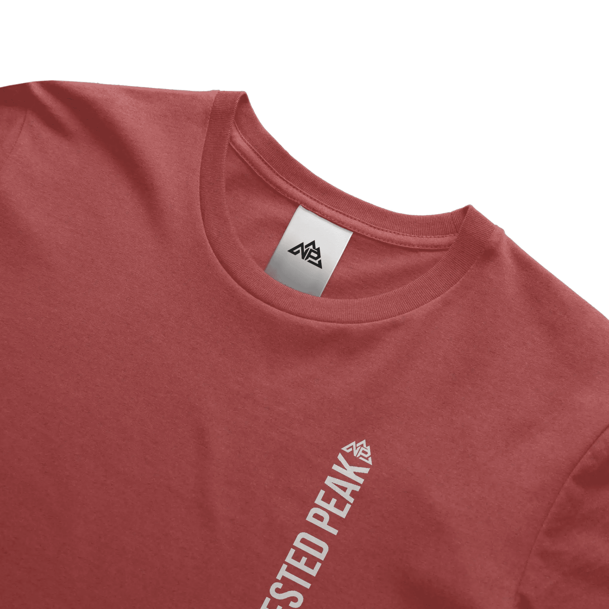 NP 26 Men's Vertical Triblend Tee | Solid Navy Triblend, Solid Black Triblend, Red Triblend - Nested Peak