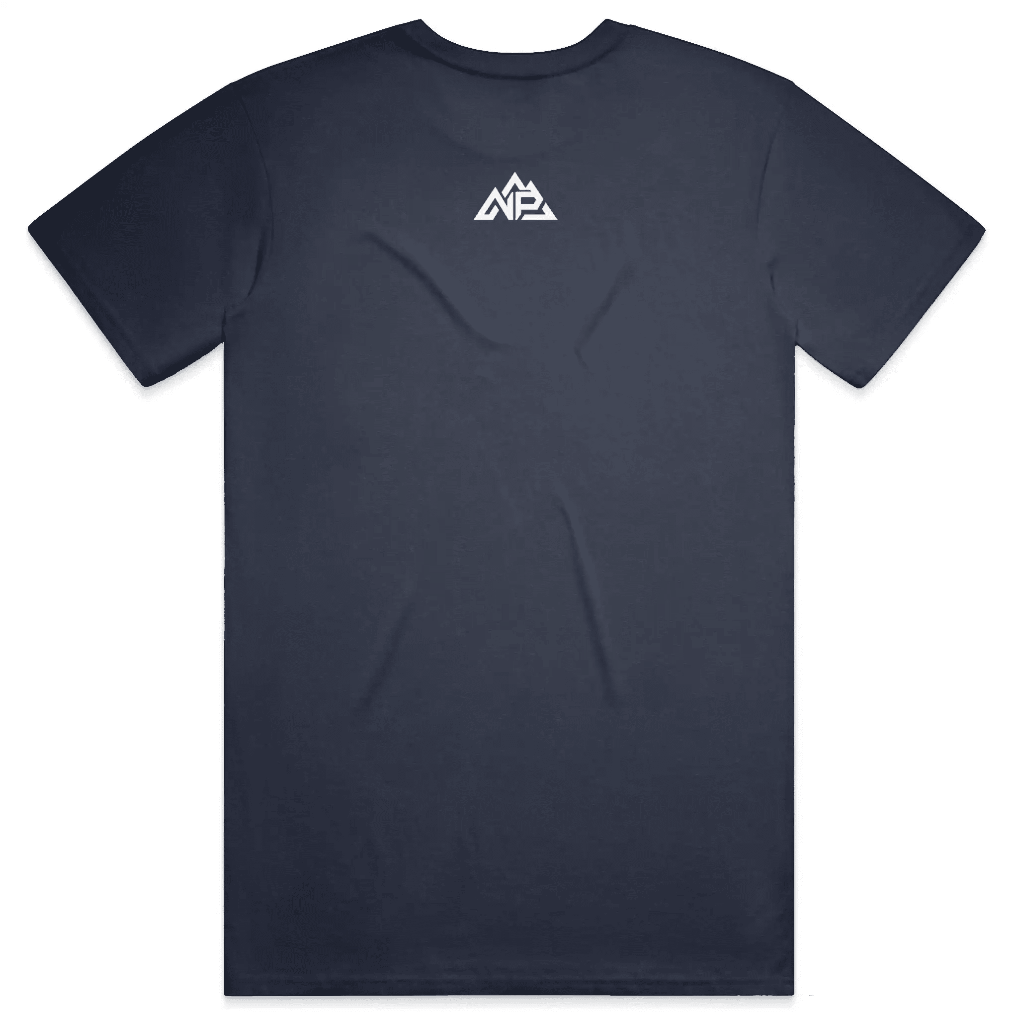 NP 26 Men's Vertical Triblend Tee | Solid Navy Triblend, Solid Black Triblend, Red Triblend - Nested Peak