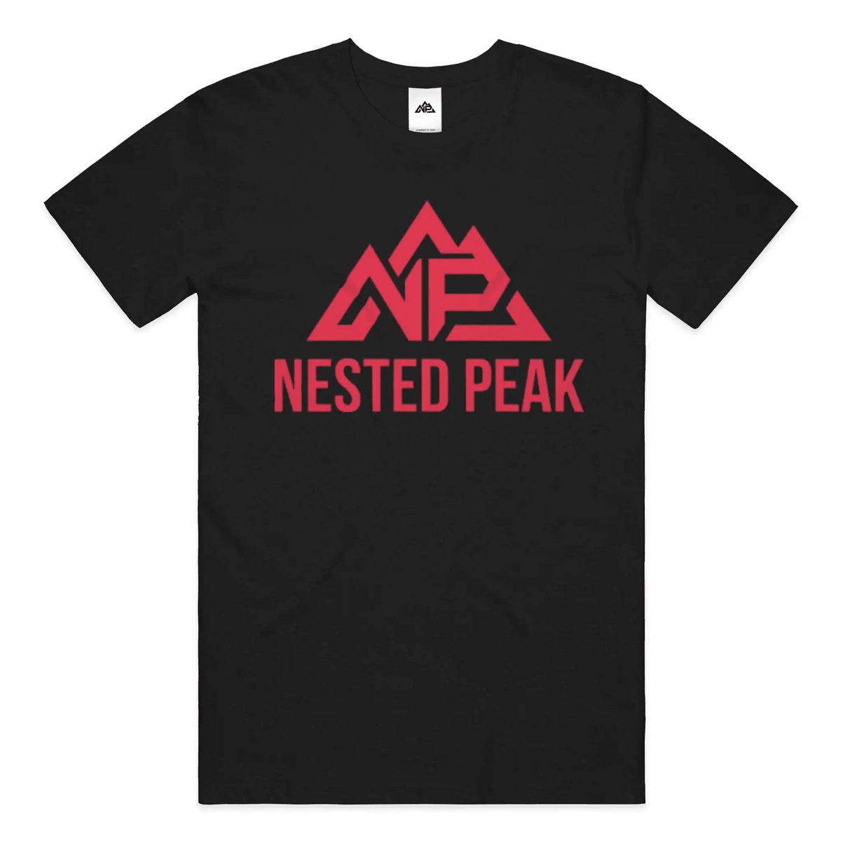 NP 26 Men's Vin Perfect Tri Tee | White, Black - Nested Peak LLC