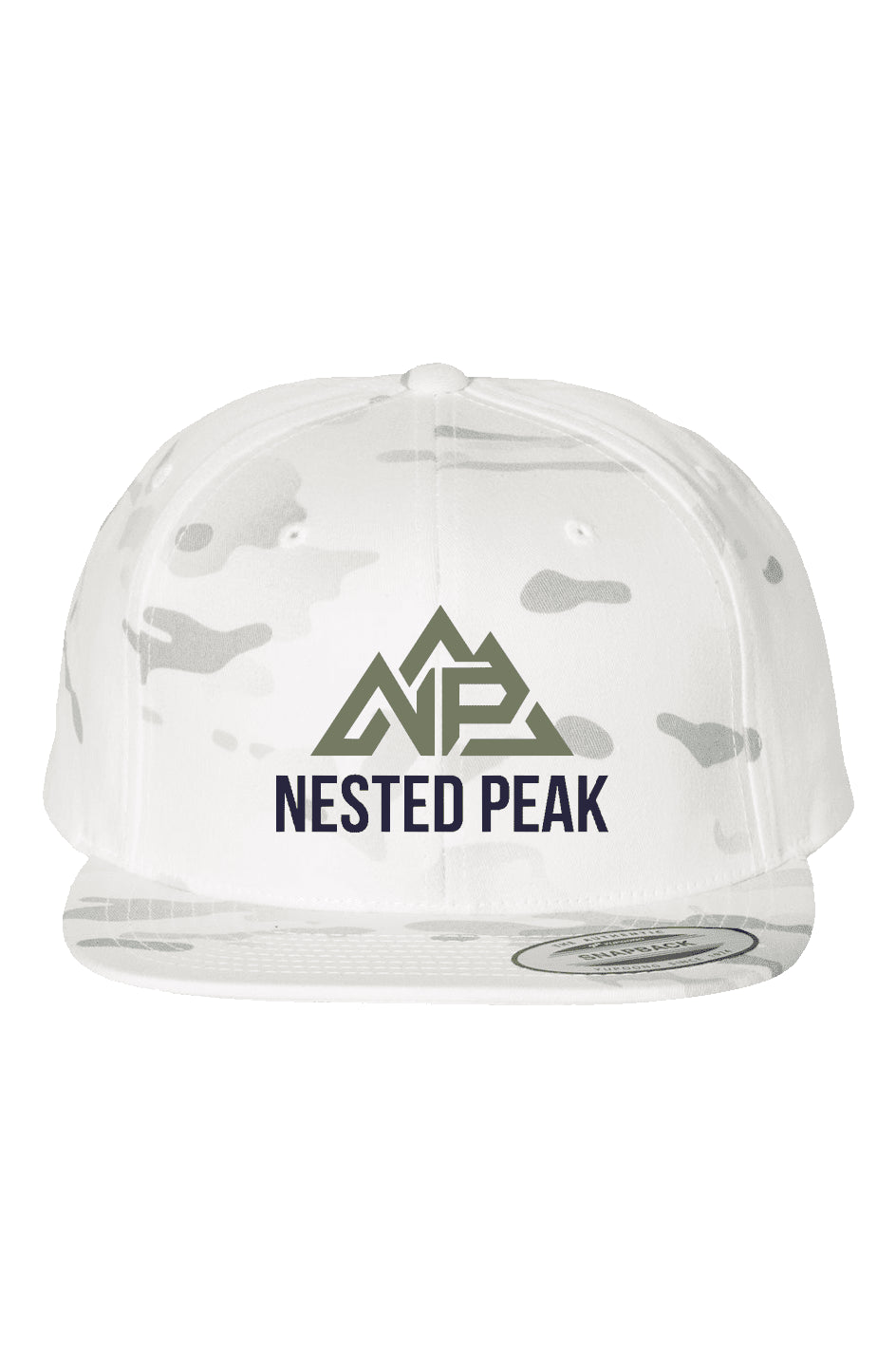 NP 26 Multicam Alpine Premium Snapback | Multicam Alpine - Nested Peak