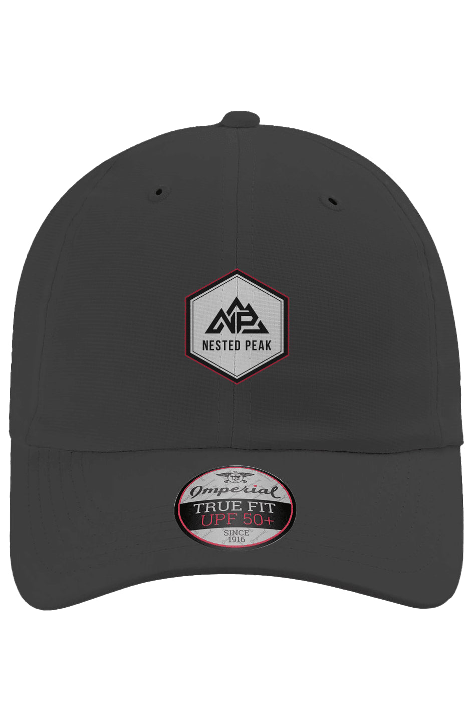 NP 26 Original Performance Cap | Black, Breaker Blue, True Navy - Nested Peak