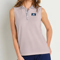 NP 26 PN Women's Sleeveless Polo Shirt | Pink - Nested Peak LLC