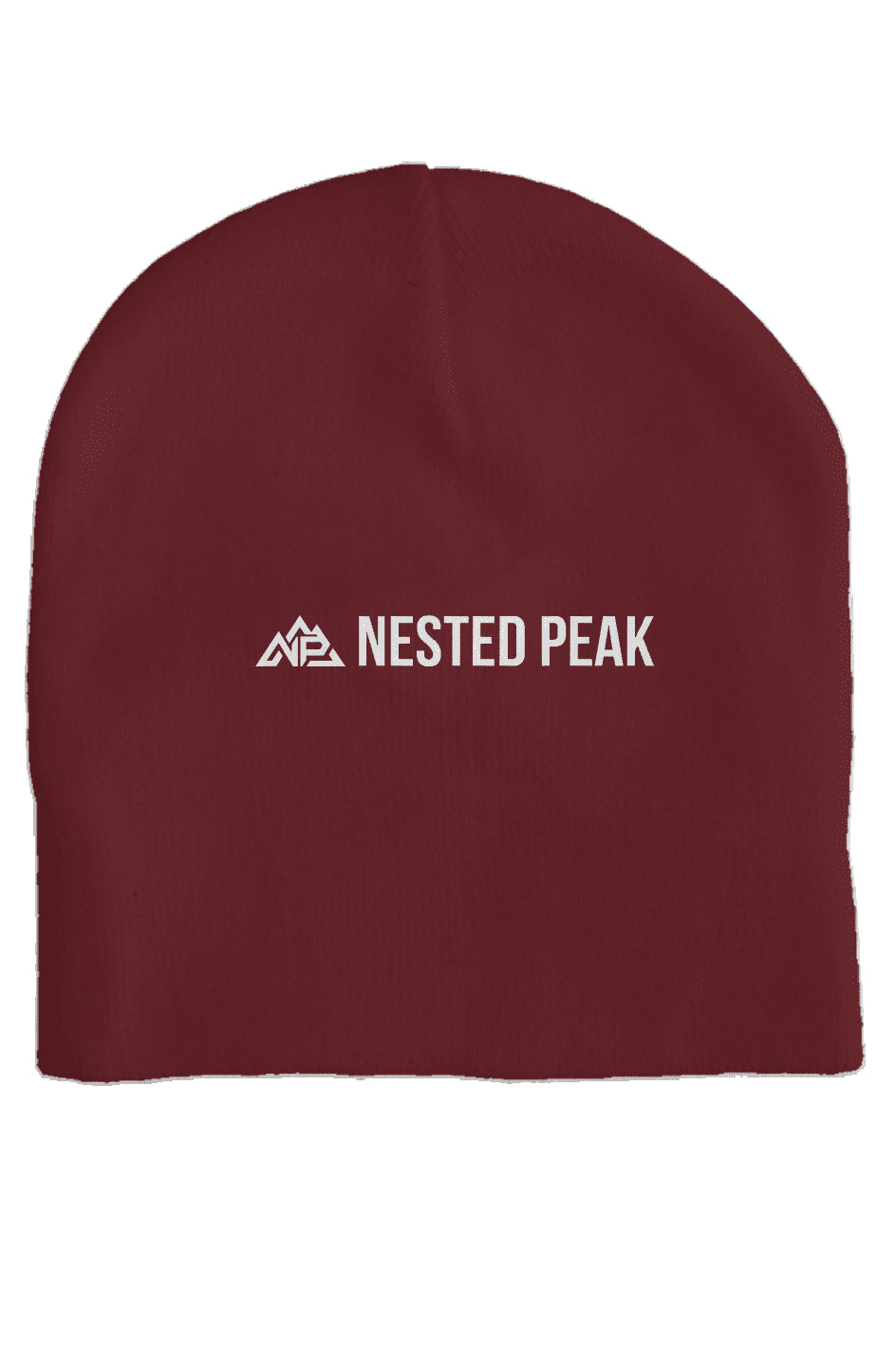 NP 26 Skull Cap | Maroon, Black, Navy - Nested Peak