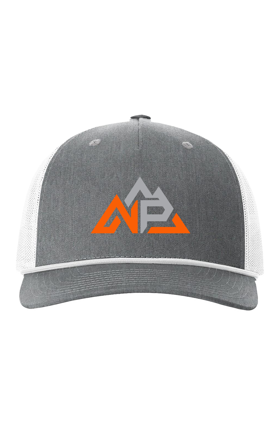 NP 26 SO Five Panel Trucker with Rope Cap | Black/Charcoal, White/Black, Heather Grey/White - Nested Peak LLC