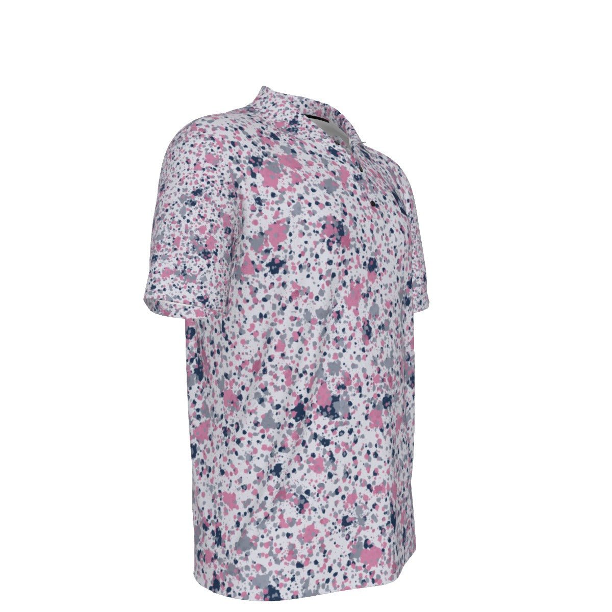 NP 26 Speckle Men's UV Protection Polo Shirt - Nested Peak LLC