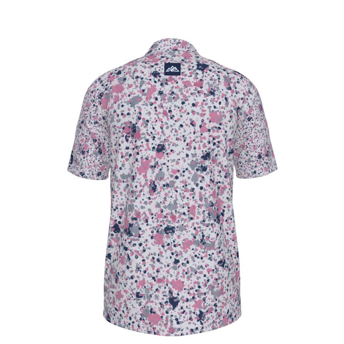NP 26 Speckle Men's UV Protection Polo Shirt - Nested Peak LLC