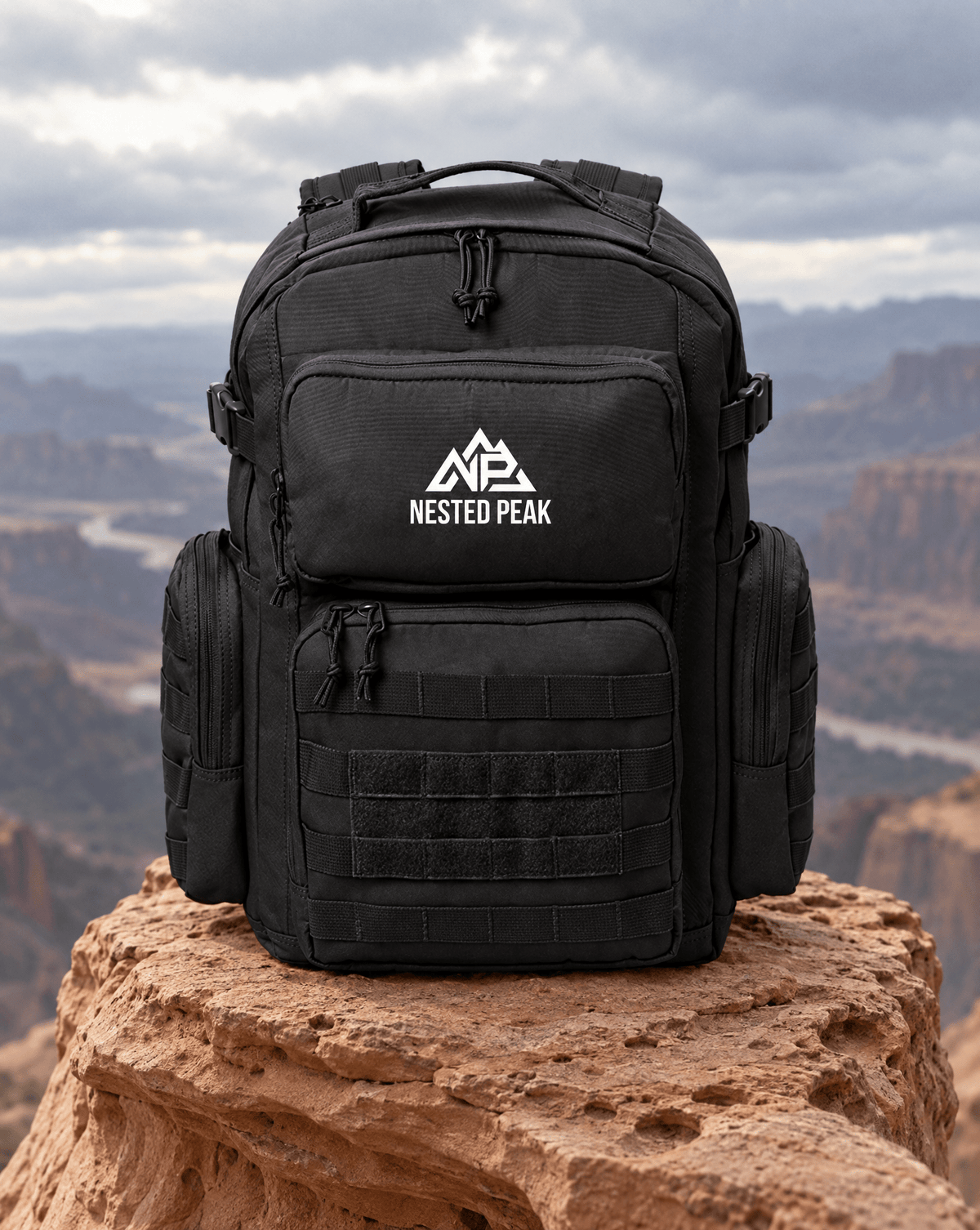 NP 26 Tac Backpack | Olive Drab Green, Coyote Brown, Black - Nested Peak LLC