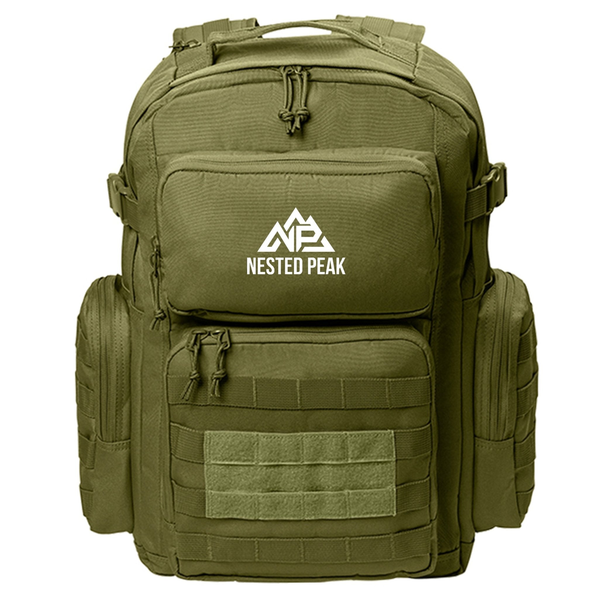 NP 26 Tac Backpack | Olive Drab Green, Coyote Brown, Black - Nested Peak