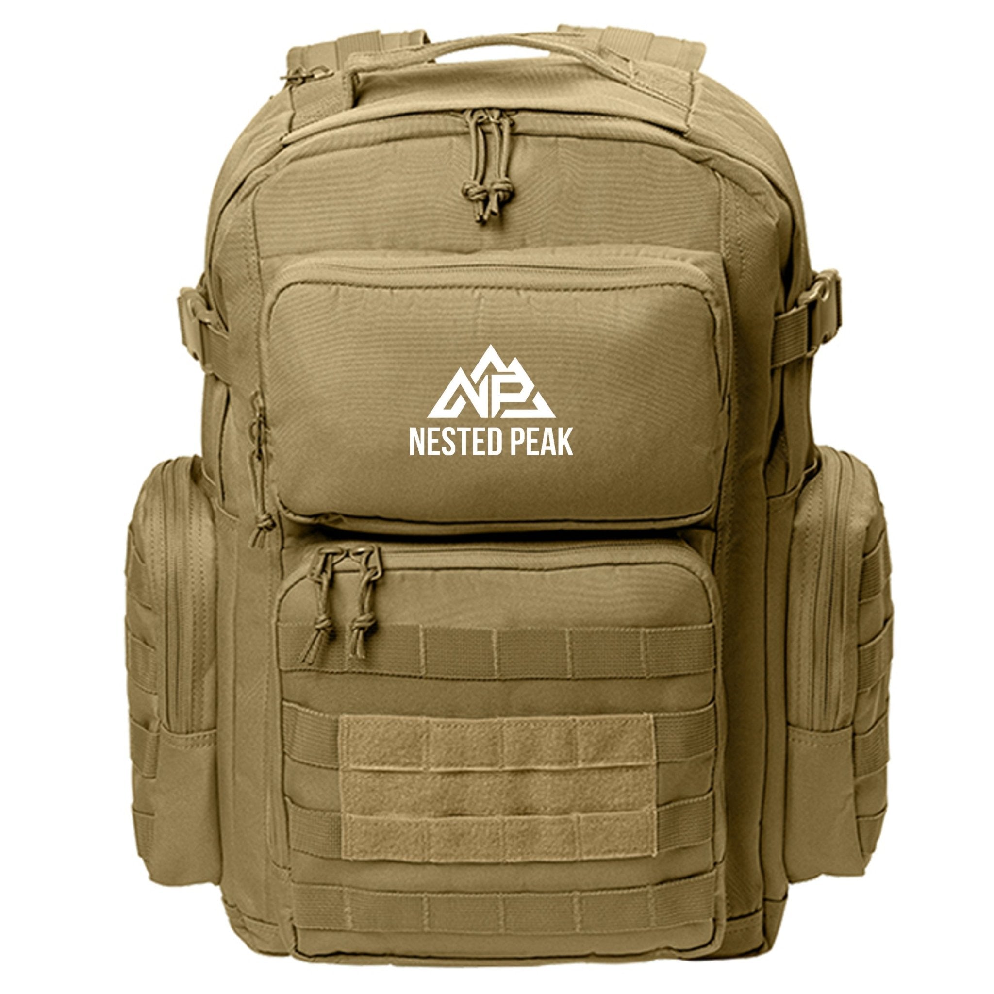 NP 26 Tac Backpack | Olive Drab Green, Coyote Brown, Black - Nested Peak